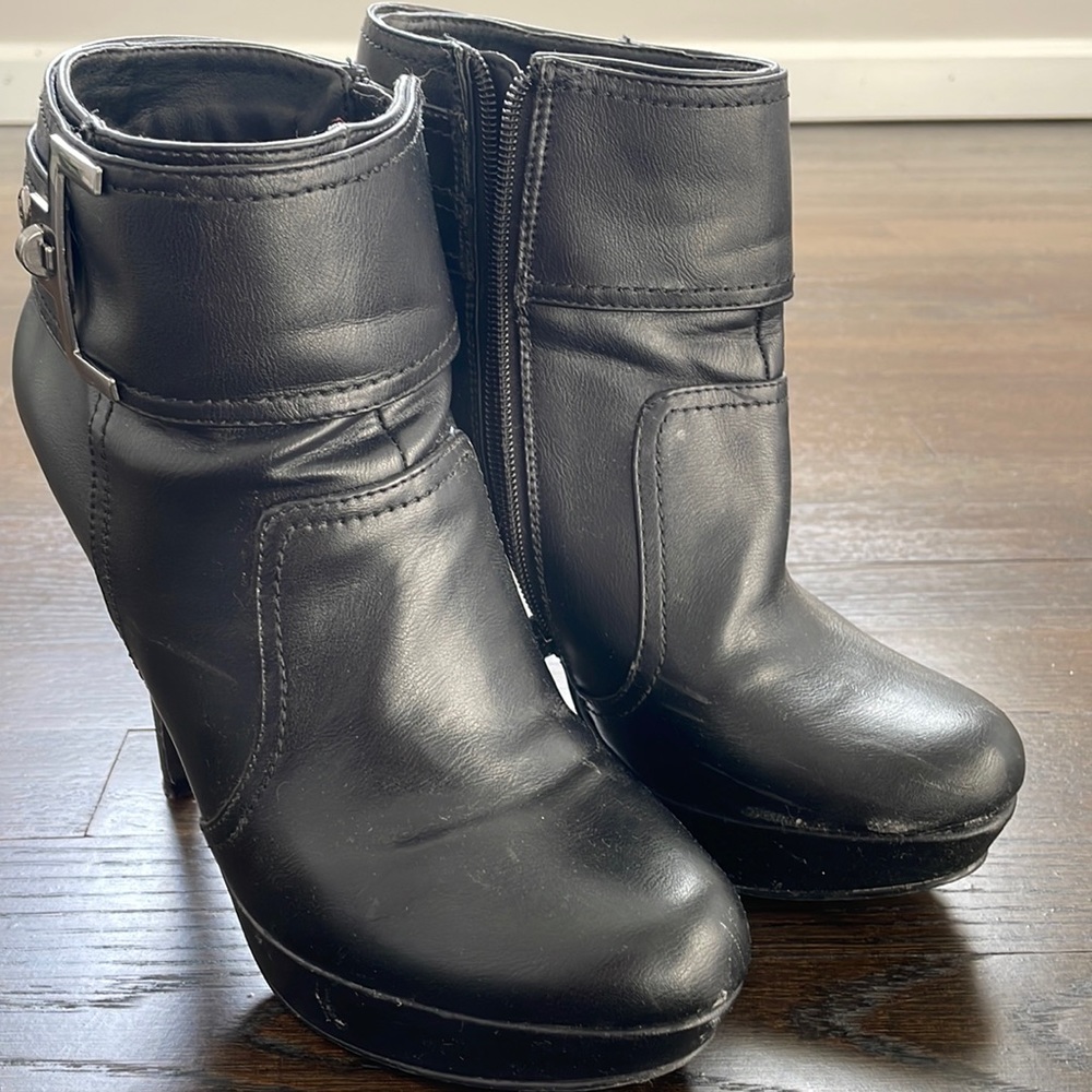 Black, Guess stiletto boot